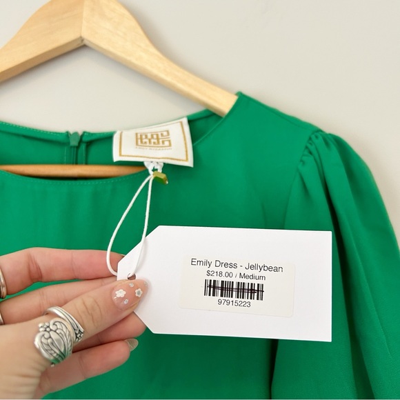 Emily McCarthy long sleeve midi Emily dress jellybean NWT - Picture 4 of 10